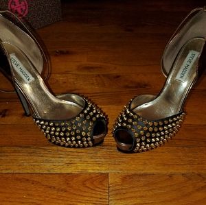 Slightly used Steve Madden spiked heels